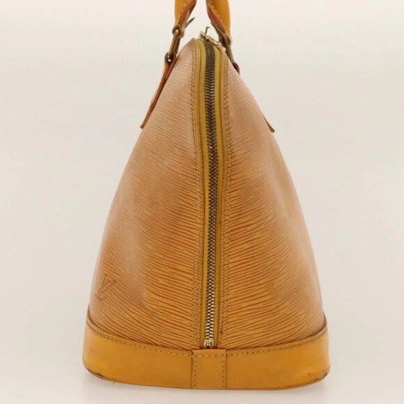 LOUIS VUITTON Epi Alma Hand Bag Yellow M52149 - Picture 3 of 16